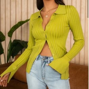 Miss Lola Alyse Top Lime